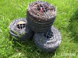 (4) Rolls of Barb Wire