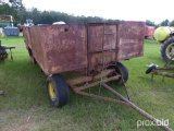 4 wheel produce wagon