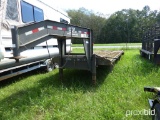 08 Horton 8x32 gooseneck trailer