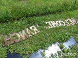 Metal Welcome Sign