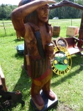 Wood Indian Statue