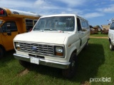 91 Ford Clubwagon Van (county owned)