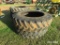 (4) 18.4-42 tractor tires