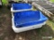 (2) Plastic feed troughs