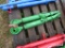 (2) John Deere top links