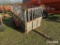 Homemade 4x8 stock trailer