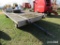 8'x20' 4 wheel  flatbed hay wagon w/ Parker gear