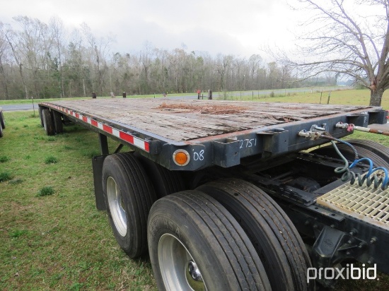 2008 Fontaine 48' flatbed trailer