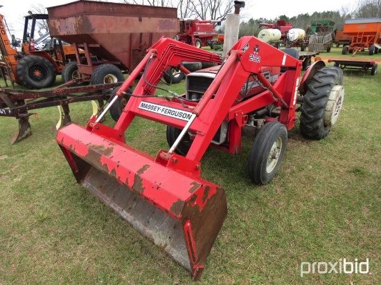 Massey Ferguson 245 tractor w/MF232 loader