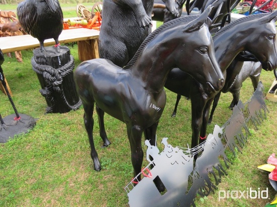 Horse statue