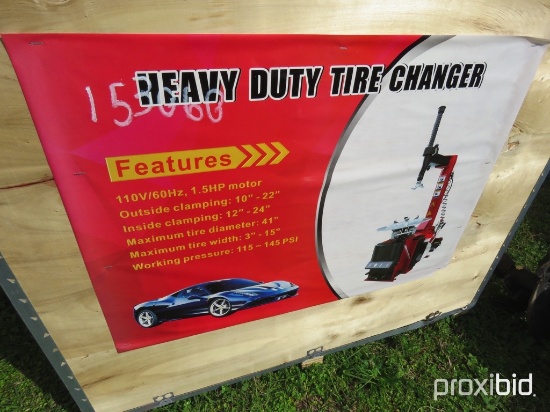 Heavy duty tire changer