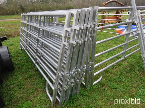 (10) 12' livestock panels