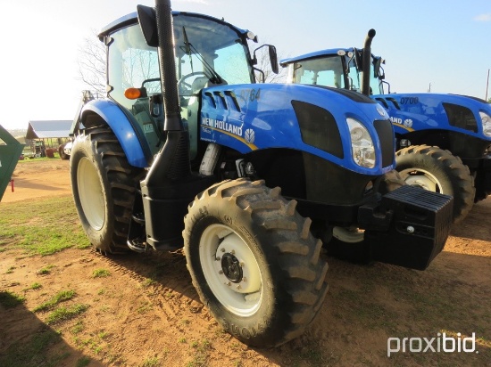 New Holland TS6.120 tractor (county owned)