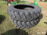 (2) Firestone 18.4-46 tires