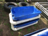 (2) Plastic feed troughs