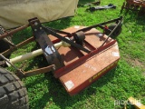 Howse 4' 3pt rotary mower w/ shaft