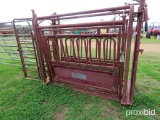 American Farmland livestock chute w/ palpation alley & (2) gates