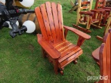 Cedar glider rocker