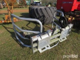 GreenLine galvanized hydraulic bale grapple (unused)