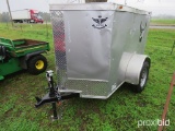 2018 Empire 4x6 enclosed trailer