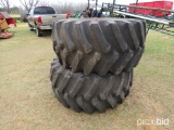 (2) Firestone 28L-26 tires