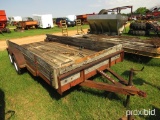 7x16 utility trailer w/ ramps