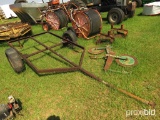 2 wheel wagon frame