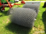 Roll of chain link fence