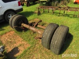 (2) 12K trailer axles w/ hydraulic brakes