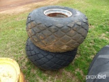 (2) 18.4-16 tires w/ wheels