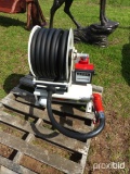 25 gpm fuel pump w/ hose reel