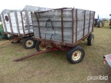 4 wheel hydraulic dump wagon