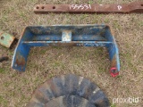 Ford tractor weight bracket