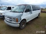 2000 Chevrolet 3500 passenger van (county owned)