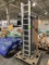 Large Desk and Aluminum Ladder