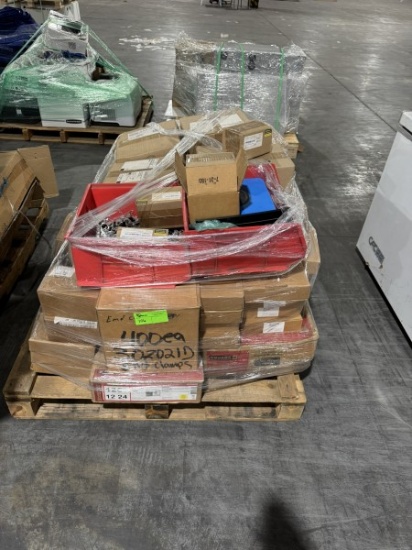 Pallet of Misc Hardware (Electrical Connectors, el Pallet of Misc Hardware (Electrical Connectors...