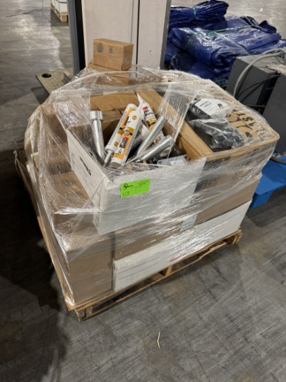 Pallet of Solar Electrical Hardware etc Pallet of Solar Electrical Hardware etc