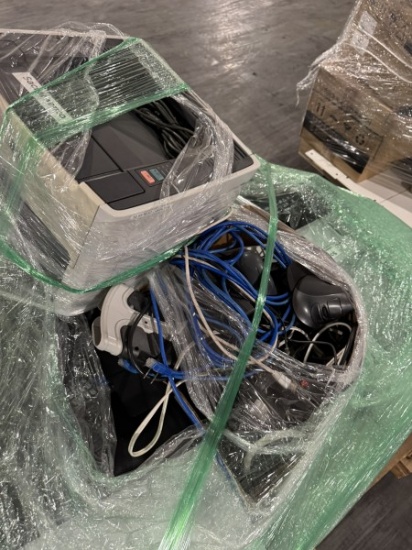 Pallet of Printers & CPU Computer Pallet of Printers Computer