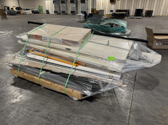 Pallet of Doors, Ceiling Tiles, etc Pallet of Doors, Ceiling Tiles, etc