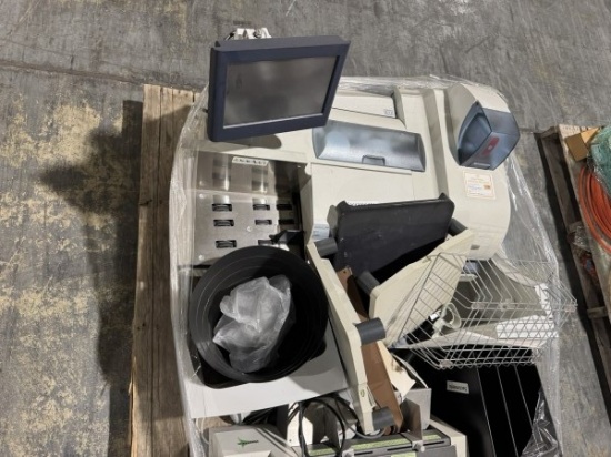 Pallet containg Piney Bowesand Widmer Machine,...