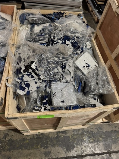 Crate of Solar Cell Scrap