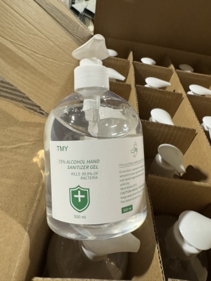 Partial Pallet of Hand Sanitizer Partial Pallet of Hand Sanitizer