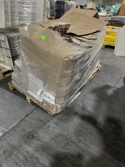 Pallet of Cardboard Corners for Packaging Solar Ce Pallet of Cardboard Corners for Packaging Sola...