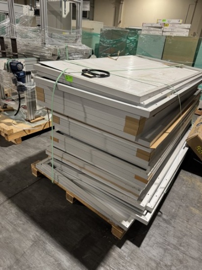 Pallet of Aluminum Frames