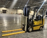 Yale Propane Forklift with Pallet Forks Model:F161