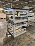 (2) Metal Desks