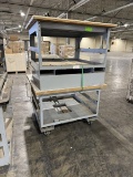 (2) Metal Desks