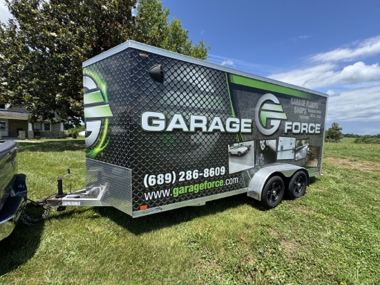 2023 Legend  Enclosed Trailer 7x18 Thunder V (16' Box + 2' V-Nose) VIN: 5WMBE1825P1004069