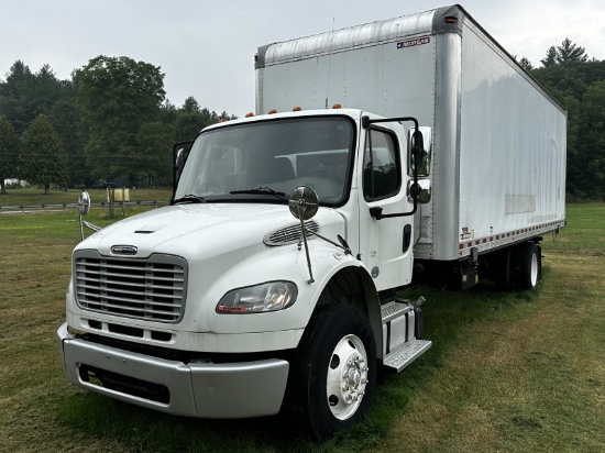 2017 Freightliner M2 26' Box Truck, Demountable Box, Dual Rear Wheels, Morgan Box, Cummings, 252,...
