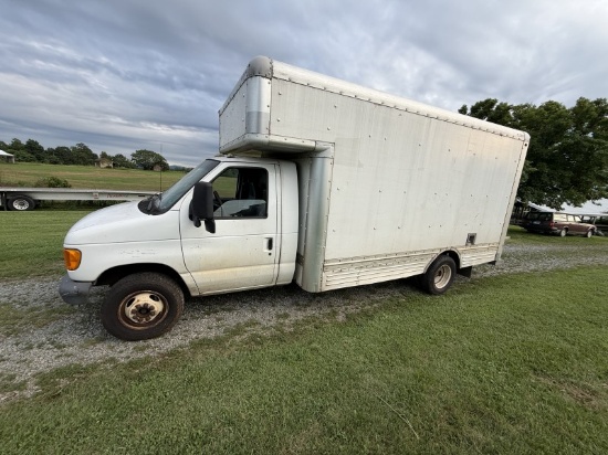 2007 Ford Box Truck 216,433 Miles On The Odometer, VIN: 1FDXE45S97DA16195, Has Several Codes The ...